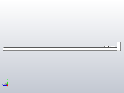 伺服电机集成皮带传动直线执行器TPA-OCB-100-192-L2250-LU-P75-N3右视缩略图
