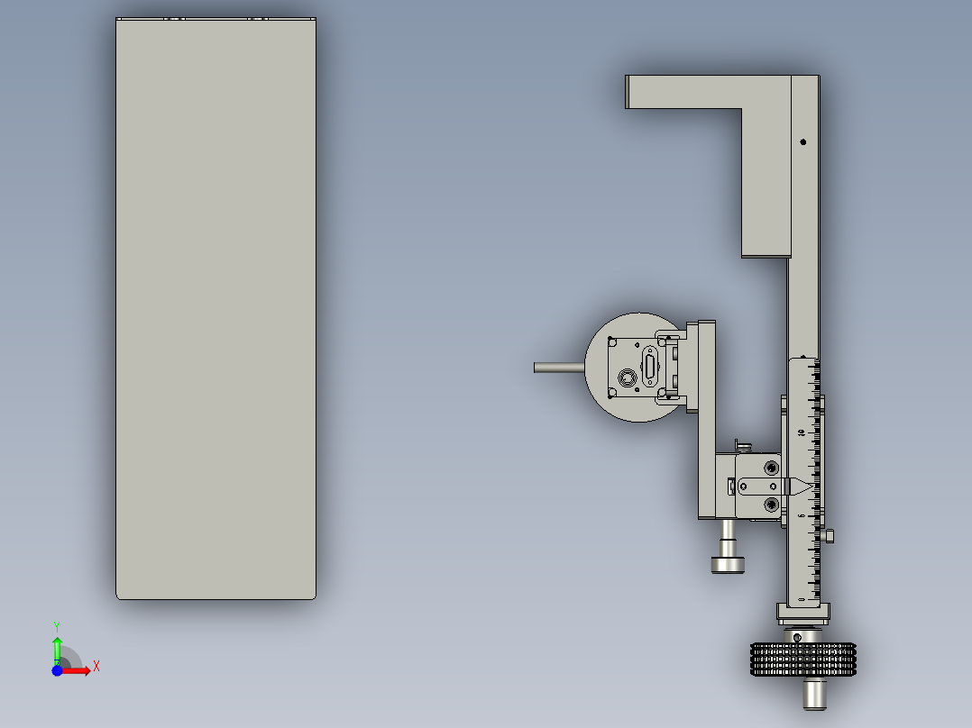 1200端面外观检测组件-LXYC-BOSS前视图