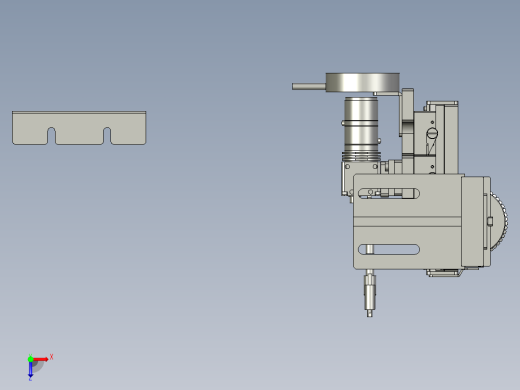 1200端面外观检测组件-LXYC-BOSS俯视缩略图