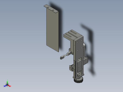1200端面外观检测组件-LXYC-BOSS正等轴测缩略图
