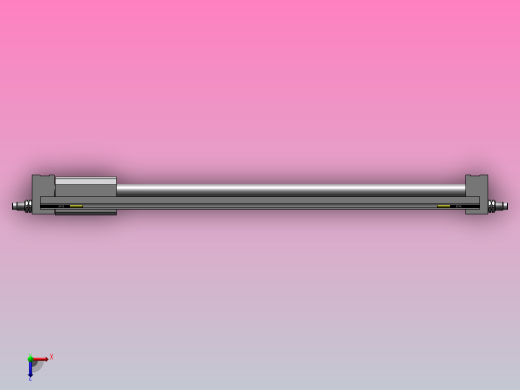 气缸RMT20X400SA(0)+(CS1-G-2)俯视缩略图