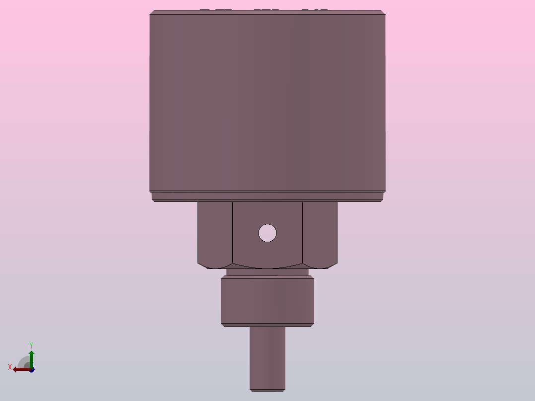 TXZLT100数显式(流量+温度)开关[TXZLT100-G12EDNNNQ]后视图