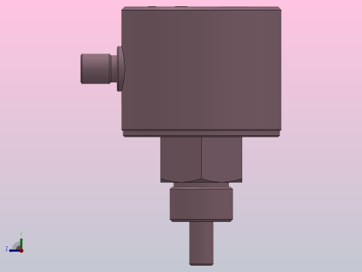 TXZLT100数显式(流量+温度)开关[TXZLT100-G12EDNNNQ]右视缩略图