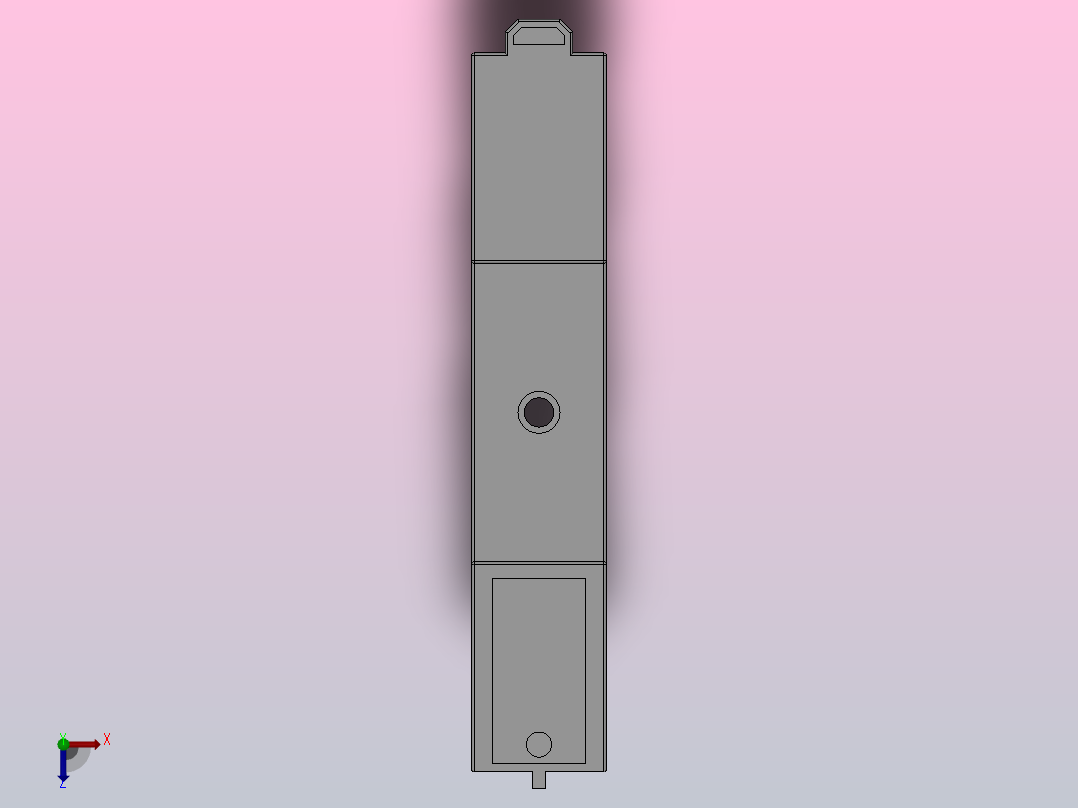 P2RF-08-E[P2RF-08-E]欧姆龙导轨，端子俯视图