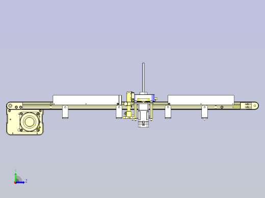 一种定位旋转外观检查3D图纸左视缩略图