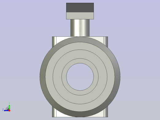 DN25由令球阀右视缩略图