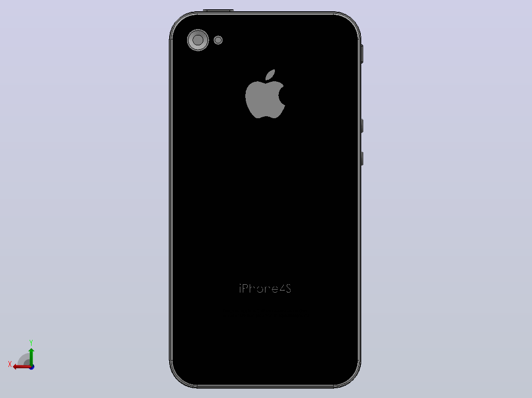 Phone电话后视图