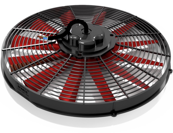 LINDEC 16IN英寸风扇efan 16 2200 cfm 120 w 425直径散热器风扇