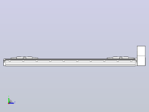 皮带直线轴双滑块型TPA-GCBS-120-P70-L250-LU-M20-N3左视缩略图