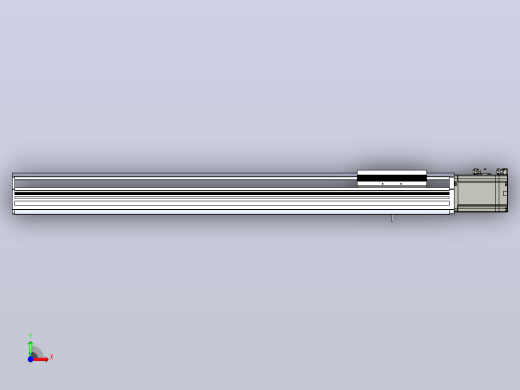 日规模组半封闭丝杆TPA-HNR-170T-2010C-L700-M-M75-N3前视缩略图