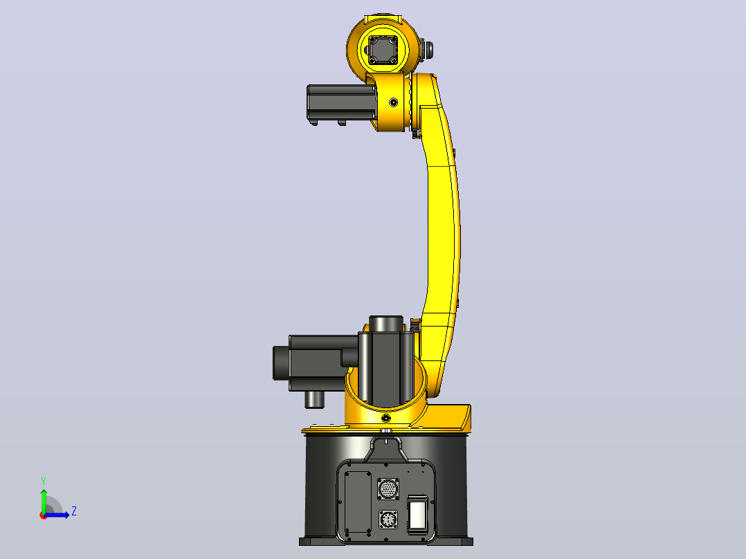 AIR 10P  3D模型左视图