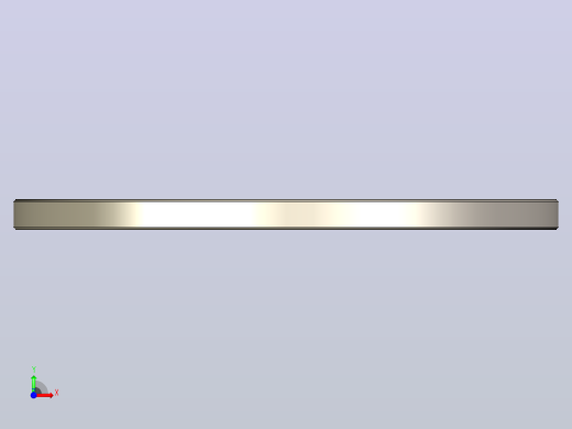 平面法兰UN 6089 PN 10-包含所有变型和每个变型的step模型的Solidworks零件前视缩略图