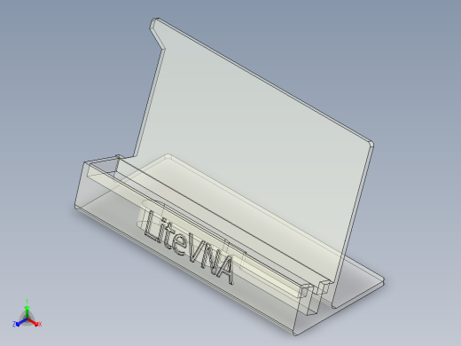 LiteVNA 底座正等轴测缩略图