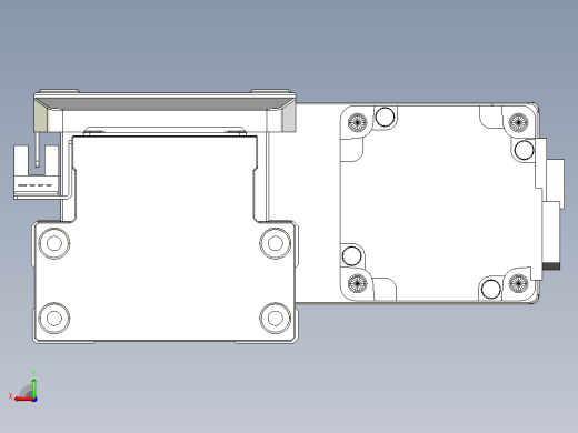 滚珠丝杠线性轴TPA-GCRS-80-1610C-L450-MR-M20-N3后视缩略图