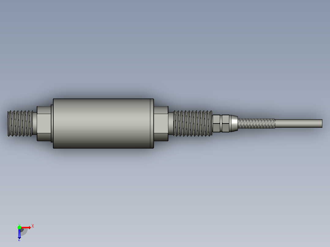 LCM12型双轴称重传感器500N 1kN 2kN双轴力传感器俯视图