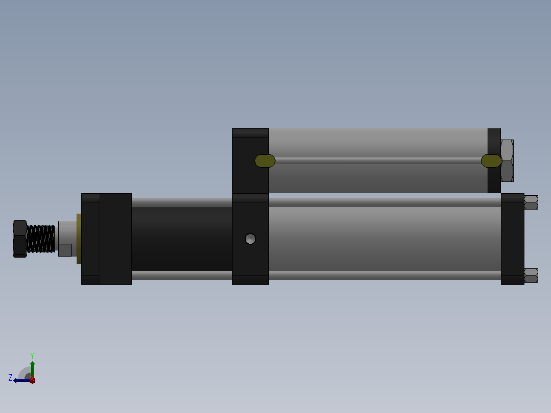 MPT-3T系列标准型[MPT-63-50-20-3T-M2-S1-90°]右视图