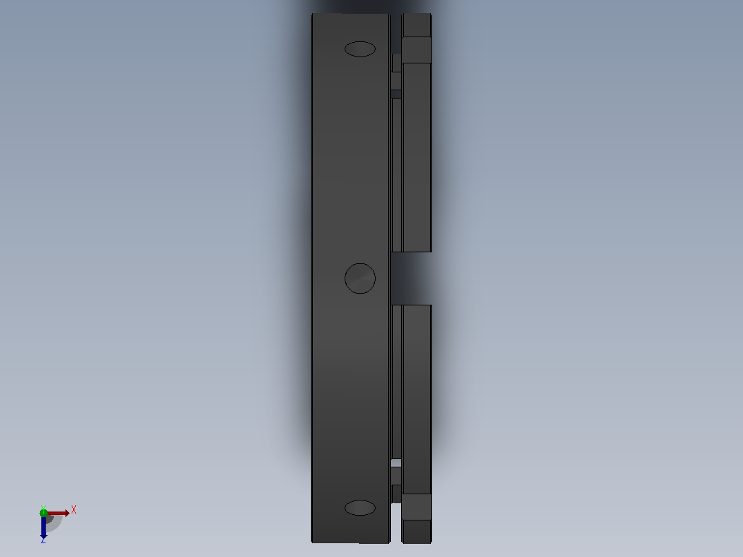 NKA开槽锁紧螺母[NKA M110×2.0]俯视图