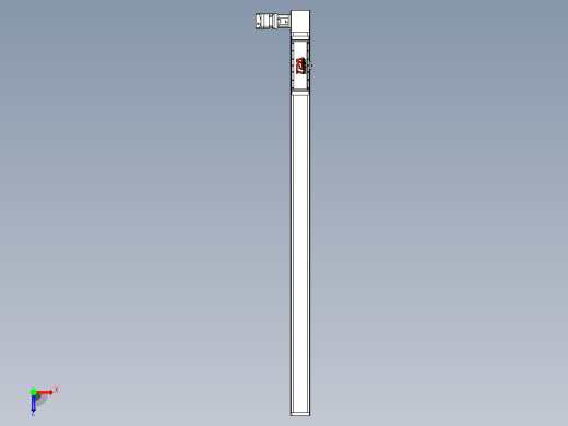 伺服电机集成皮带传动直线执行器TPA-OCB-120-224-L1850-DR-J90-N3..zip.zip俯视缩略图