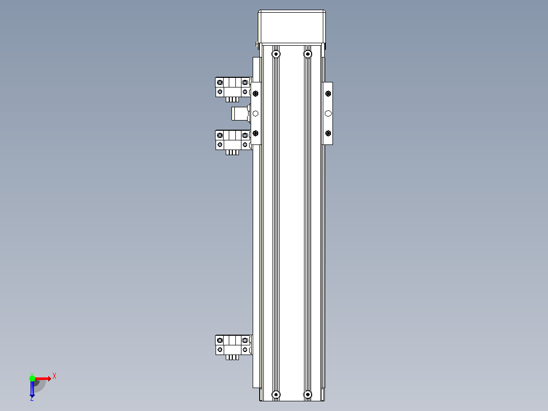 钢基模组TPA-KNR-5002C-250A1-MP-H1S1俯视图