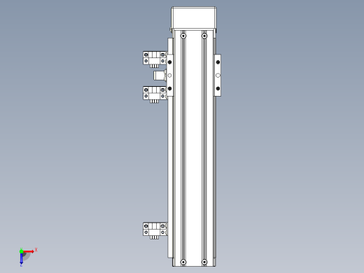 钢基模组TPA-KNR-5002C-250A1-MP-H1S1俯视缩略图