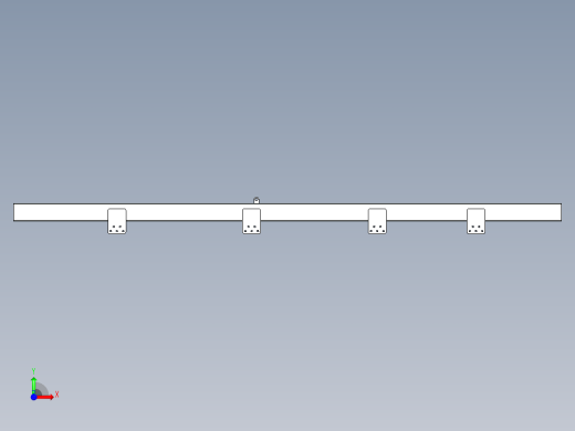 12m客车车架结构设计及分析(ug+说明书+分析图片)前视缩略图