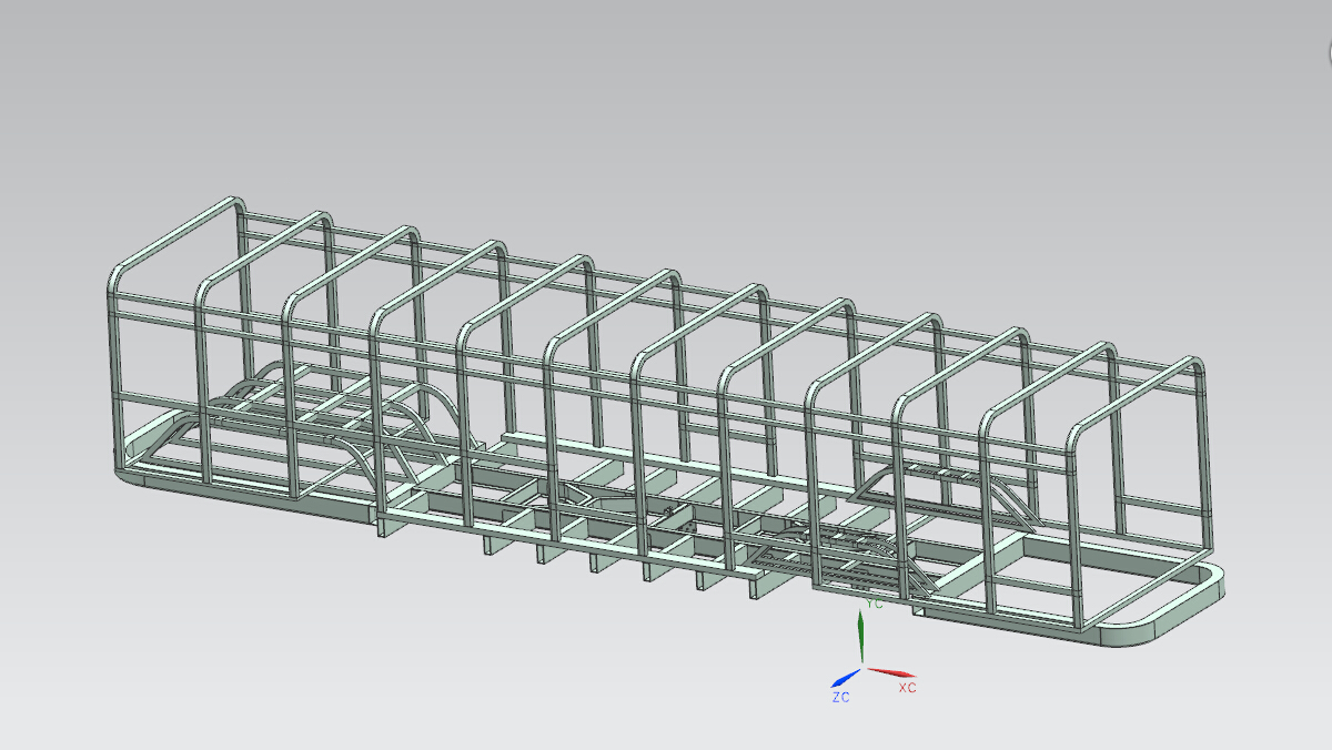 12m客车车架结构设计及分析(ug+说明书+分析图片)