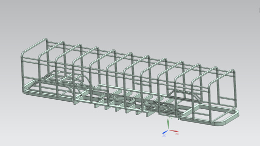 12m客车车架结构设计及分析(ug+说明书+分析图片)缩略图
