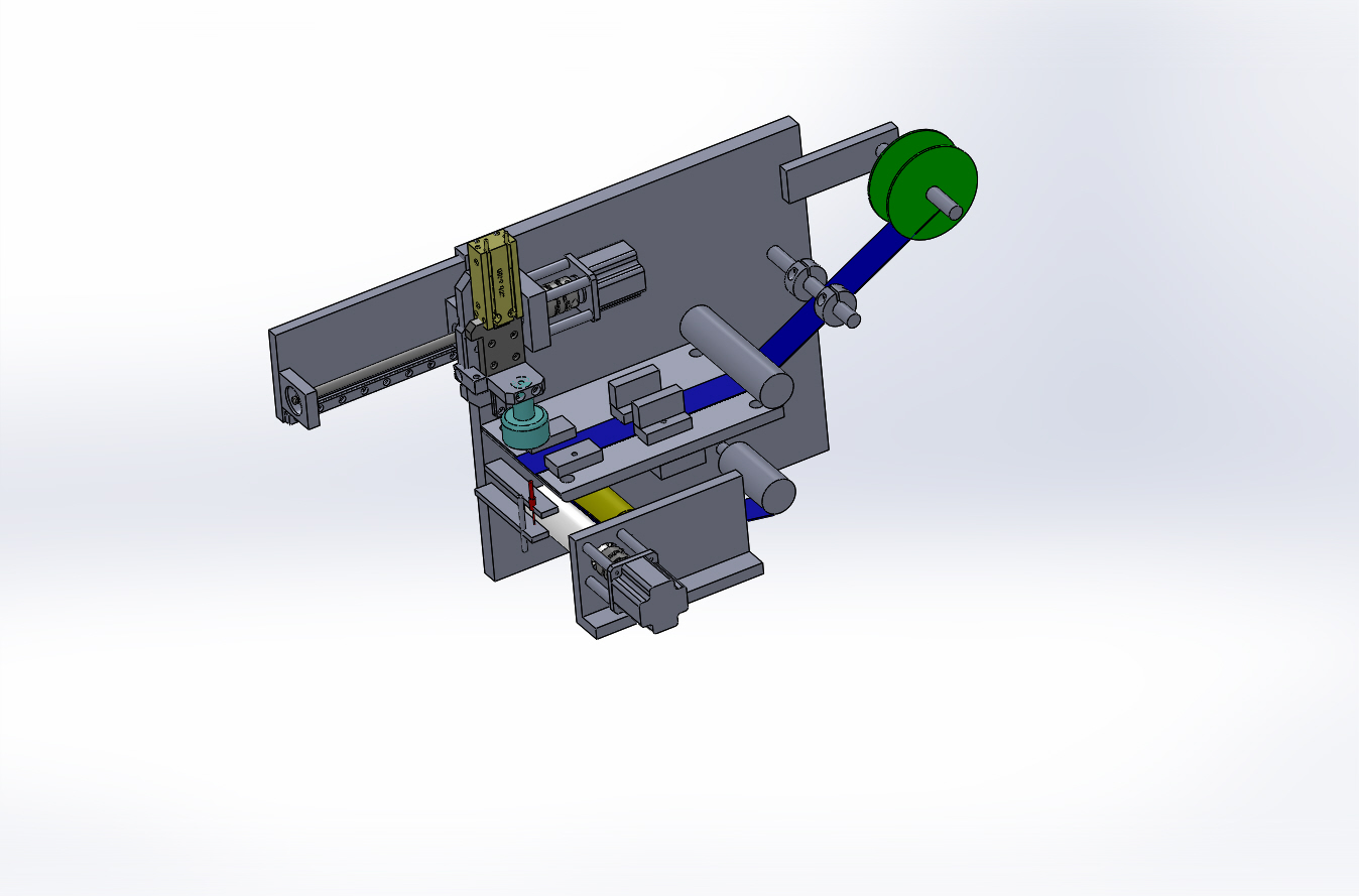 工业小风扇CCD检测贴标一体机sw17可编辑