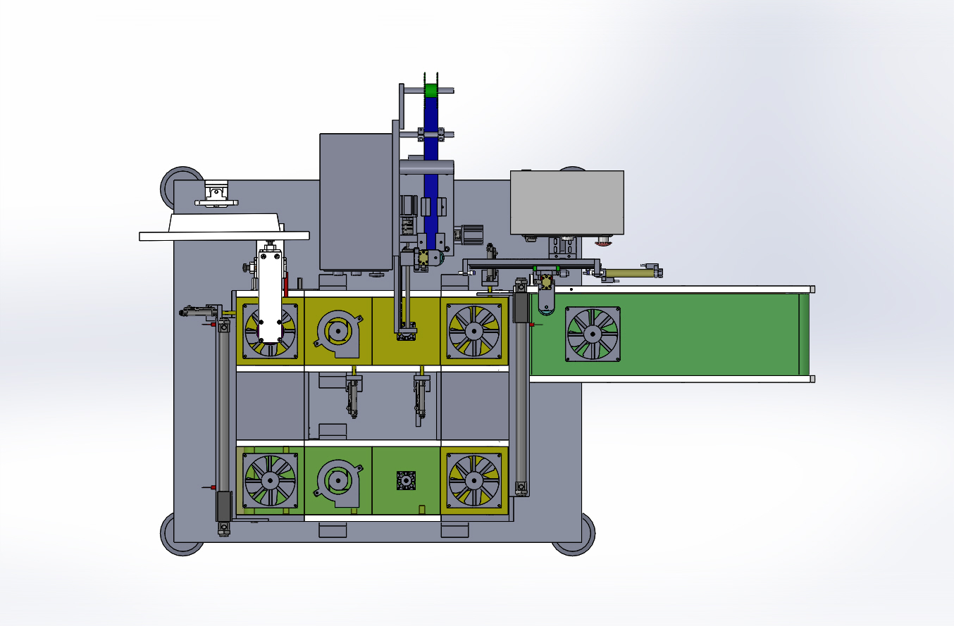 工业小风扇CCD检测贴标一体机sw17可编辑