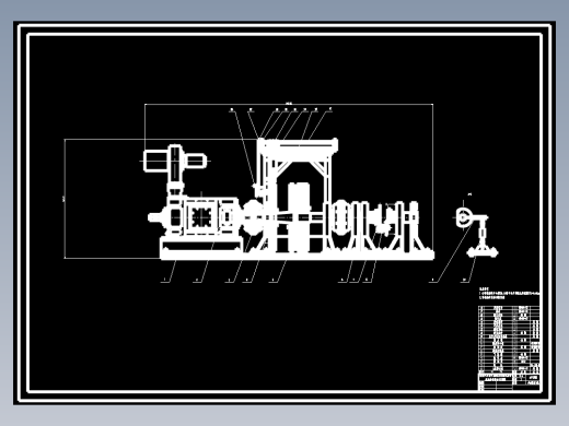 微型汽车盘式制动器性能试验台的机械装置设计