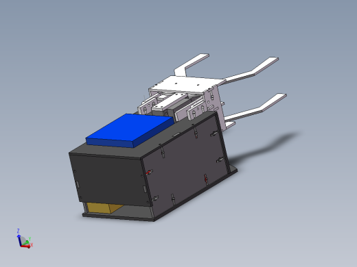 快递机器人模型