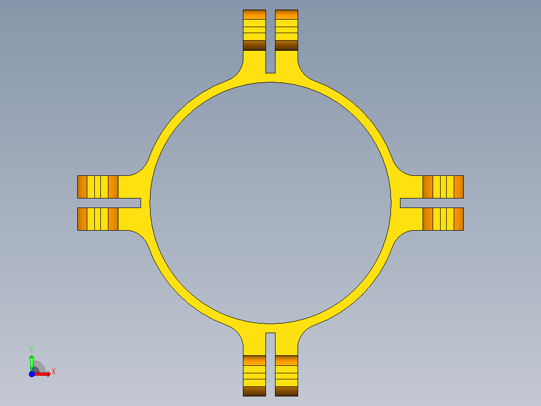 每日一练前视图