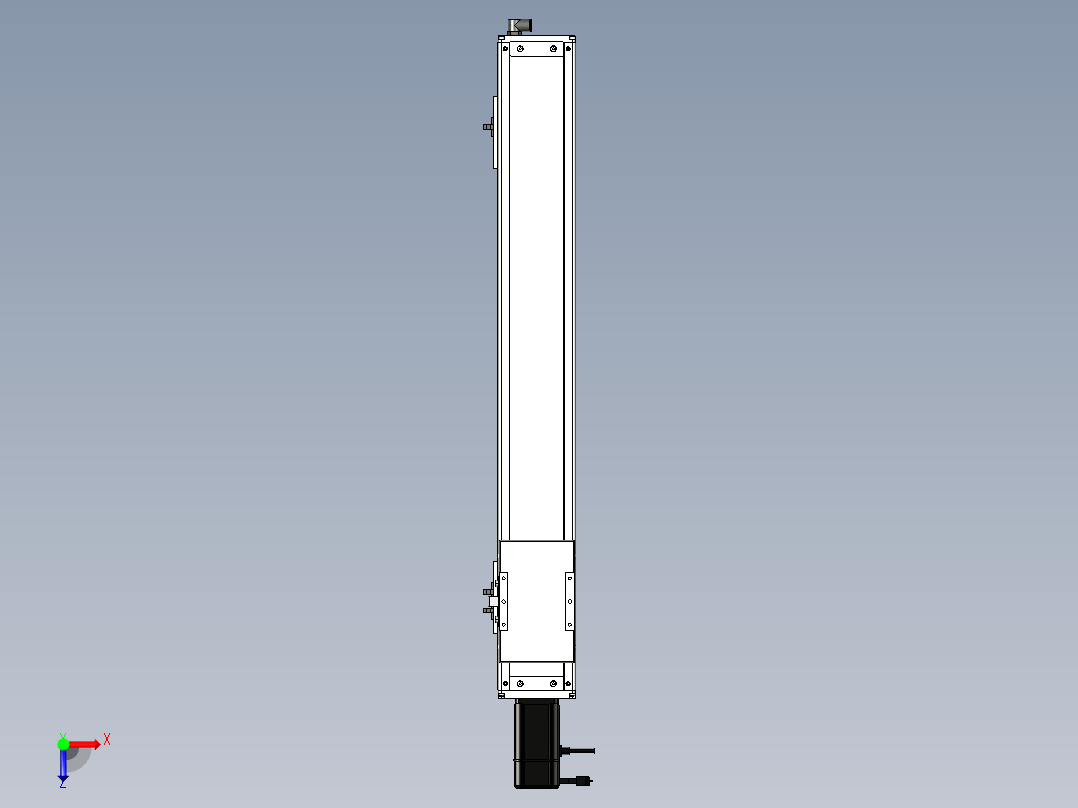Toyo东佑达直线模组-ECH12-650-BC-400W-C4反俯视图