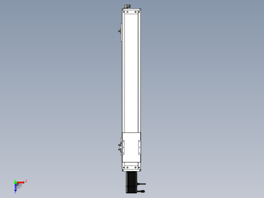 Toyo东佑达直线模组-ECH12-650-BC-400W-C4反俯视缩略图