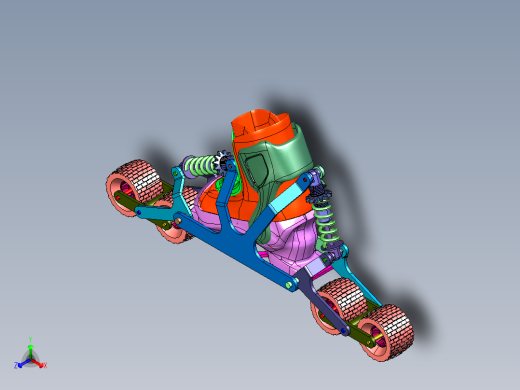 放飞全地形轮滑鞋