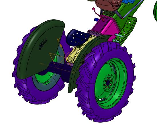 小型福特牌拖拉机