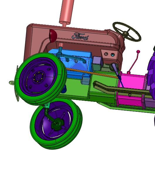小型福特牌拖拉机