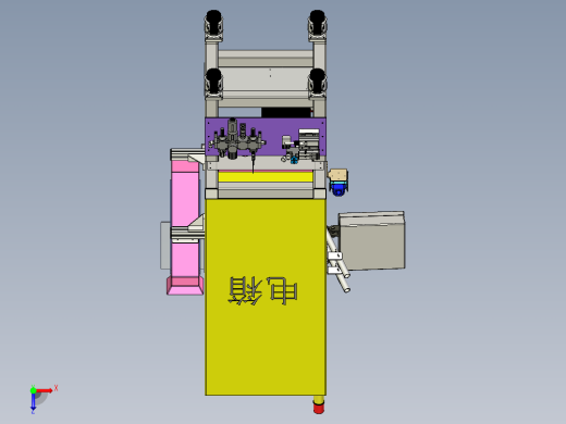 轴组压机俯视缩略图