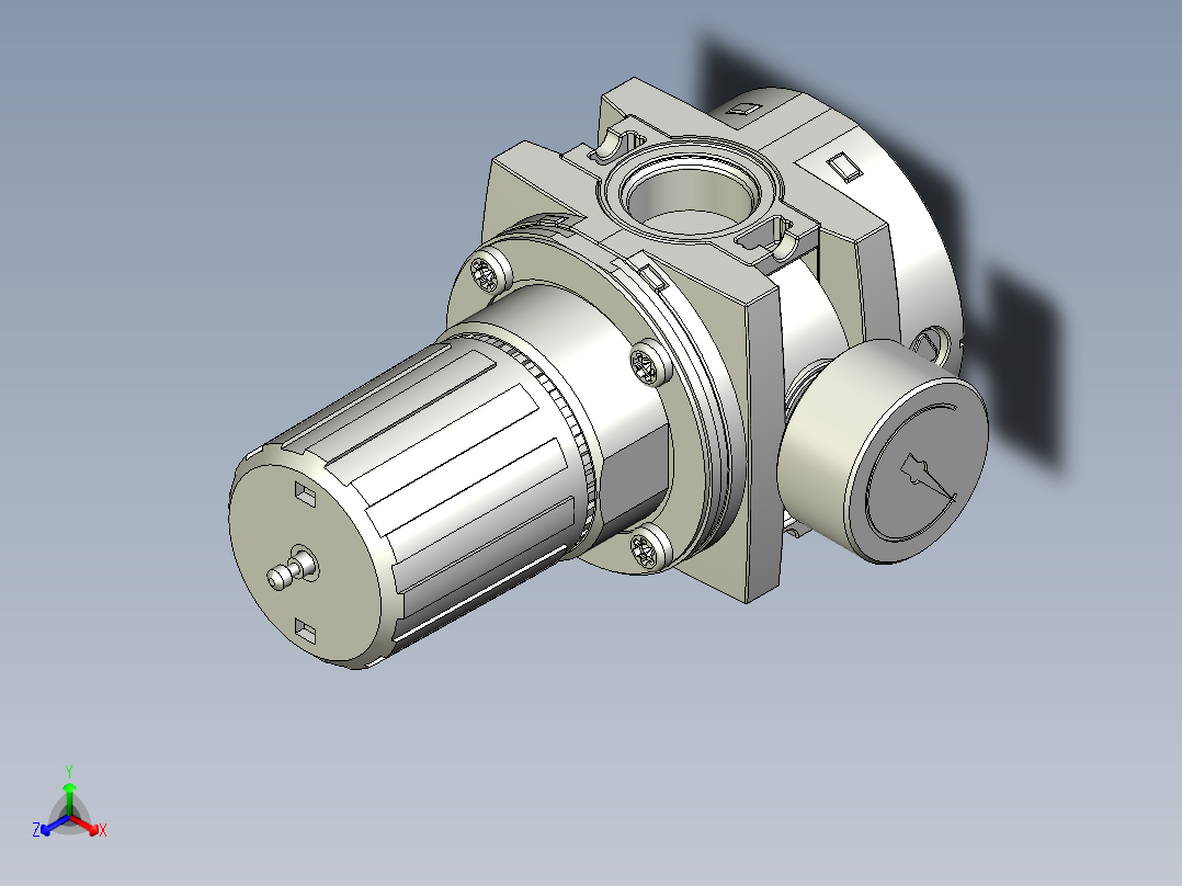 标准手动压力调节器P3Y AIR PREP SYSTEM AIR PRESSURE REGULATORS - P3YR SERIES (16)
