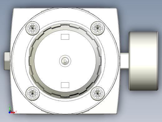 标准手动压力调节器P3Y AIR PREP SYSTEM AIR PRESSURE REGULATORS - P3YR SERIES (16)前视缩略图