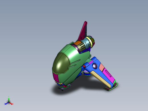 喷气式垂直起落无人机