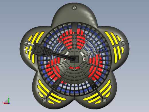 五角星小风扇后视缩略图