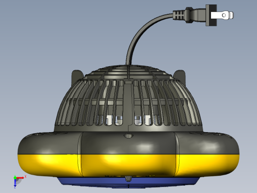 五角星小风扇俯视缩略图