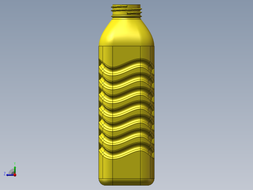 矿泉水瓶右视缩略图