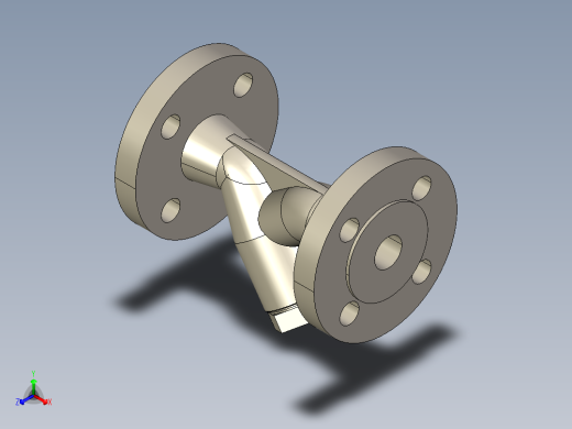 阀门模型FIG33_DN20_PN16-1651093_1_WEB正等轴测缩略图