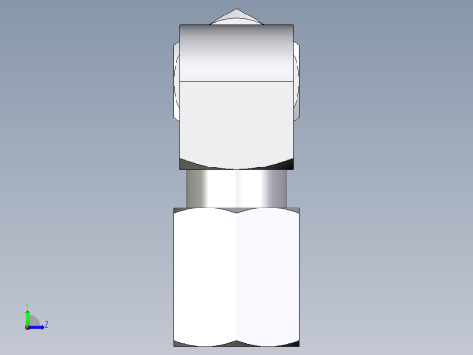 卡套式工业通用硬管接头EO_Union_elbow_W04LLCF左视缩略图