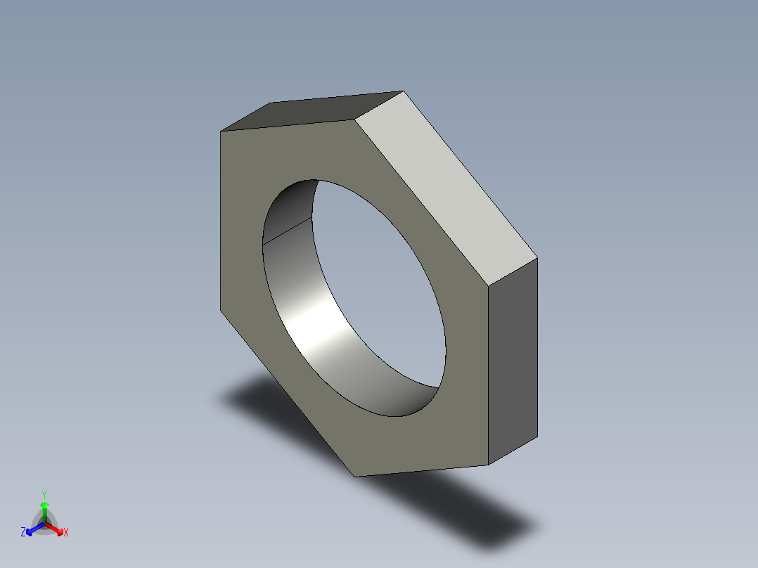 基恩士EH-114nut_kc图纸模型主视图