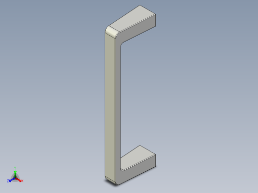 取手(鋁合金)(A)MG-3D多系列多零件图纸模型