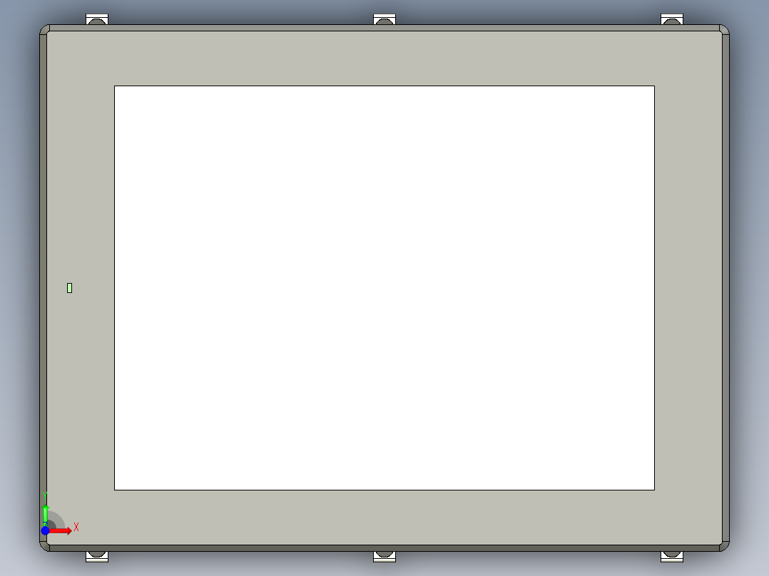 基恩士VT3-S12_kc图纸模型前视图