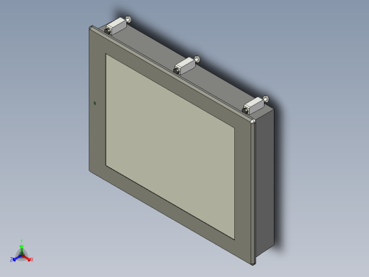 基恩士VT3-S12_kc图纸模型正等轴测缩略图